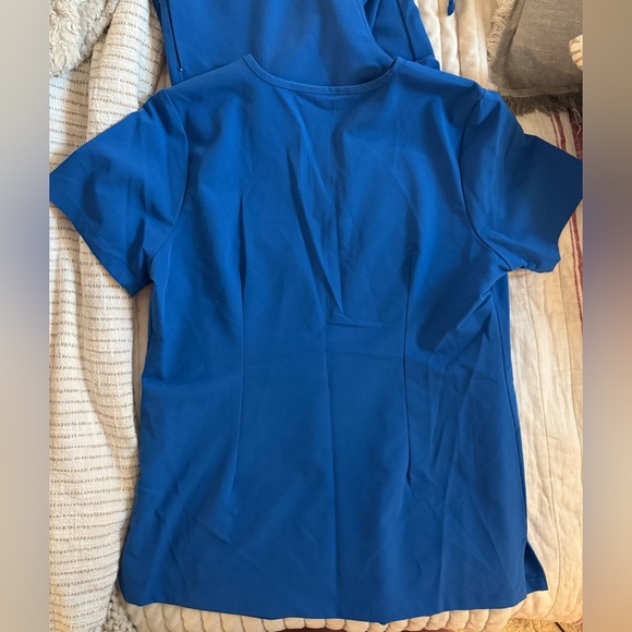 Mandala Scrub Set (Joggers/Shirt), Royal Blue, Size Small - Picture 3 of 6